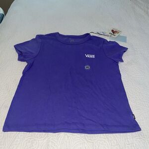 Vans Women’s Cultivate Care One Step At a Time Purple T-Shirt Size M